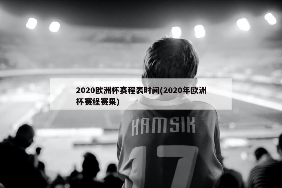 2020欧洲杯赛程表时间(2020年欧洲杯赛程赛果)