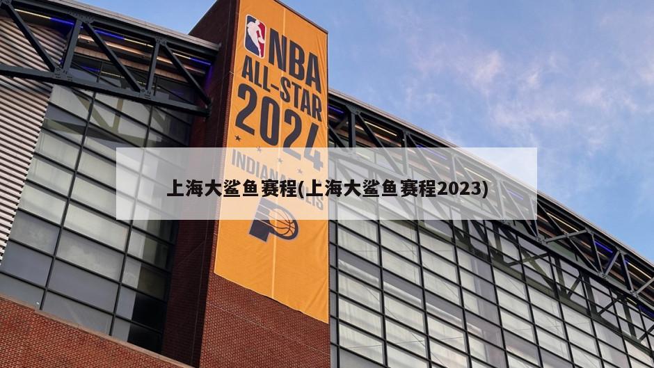 上海大鲨鱼赛程(上海大鲨鱼赛程2023)