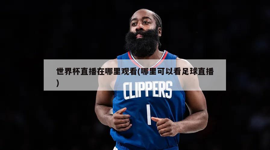 世界杯直播在哪里观看(哪里可以看足球直播)